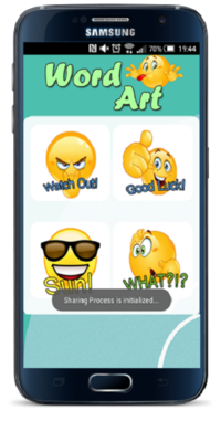 Emulate Android APK WordArt for WeChat Emulate Android APK WordArt for WeChat