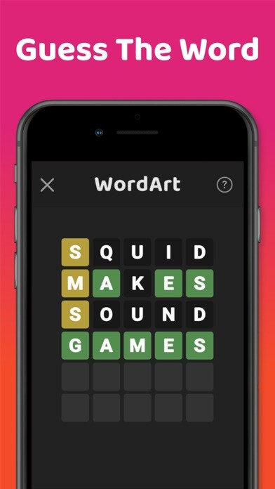 Emulate iPhone app WordArt - Guess the Word using MyAndroid Emulate iPhone app WordArt - Guess the Word using MyAndroid