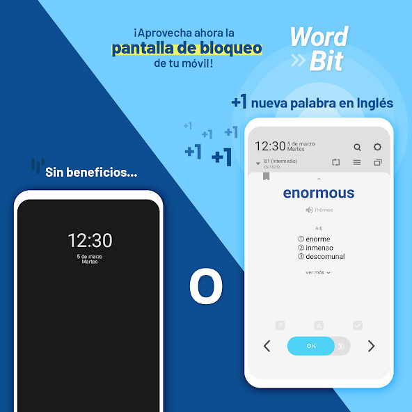 Run android online APK WordBit Inglés (pantalla bloqueada) from MyAndroid or emulate WordBit Inglés (pantalla bloqueada) using MyAndroid
