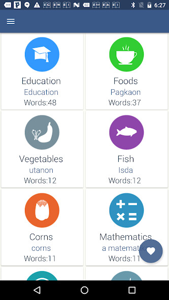 Run android online APK Word Book English To Cebuano from MyAndroid or emulate Word Book English To Cebuano using MyAndroid
