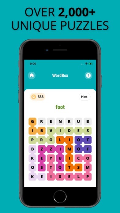 Emulate iPhone app Word Box - Letter Bubble Boxes using MyAndroid Emulate iPhone app Word Box - Letter Bubble Boxes using MyAndroid