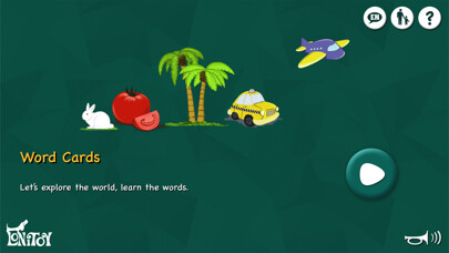 Emulate iPhone app Word Cards by Lonitoy using MyAndroid