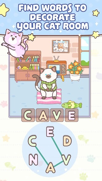 Run android online APK Word Cat - Relaxing Word Game from MyAndroid or emulate Word Cat - Relaxing Word Game using MyAndroid
