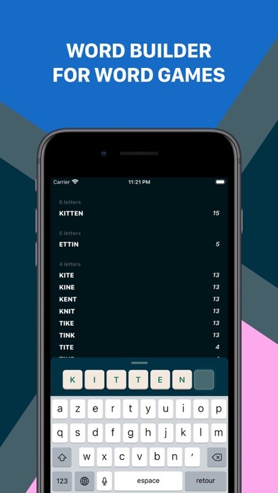 Emulate iPhone app WordCheat - Win at word games using MyAndroid Emulate iPhone app WordCheat - Win at word games using MyAndroid