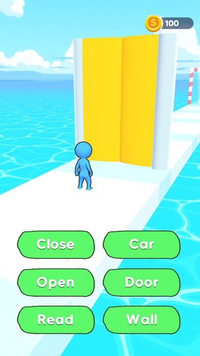 Emulate iPhone app Word Connect 3D using MyAndroid