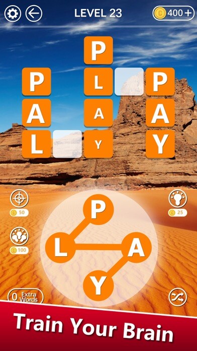 Emulate iPhone app Word Cross - Crossword Scapes using MyAndroid Emulate iPhone app Word Cross - Crossword Scapes using MyAndroid