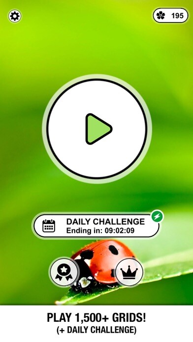 Emulate iPhone app Word Crossing ∙ Crosswords using MyAndroid