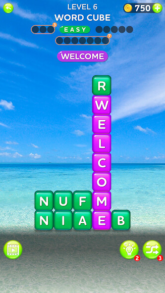 Run android online APK Word Cube - Find Words from MyAndroid or emulate Word Cube - Find Words using MyAndroid