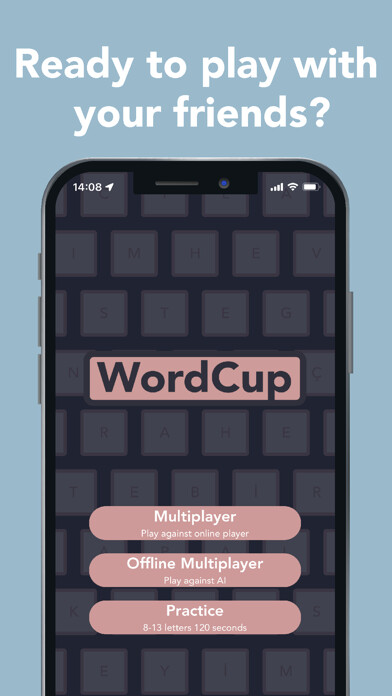 Emulate iPhone app WordCup - Race to create words using MyAndroid Emulate iPhone app WordCup - Race to create words using MyAndroid