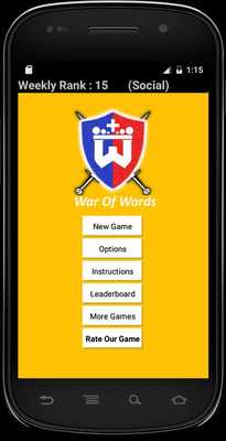 Emulate Android APK Wordentify: War Of Words