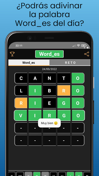 Run android online APK Word_es - Spanish word guesser from MyAndroid or emulate Word_es - Spanish word guesser using MyAndroid