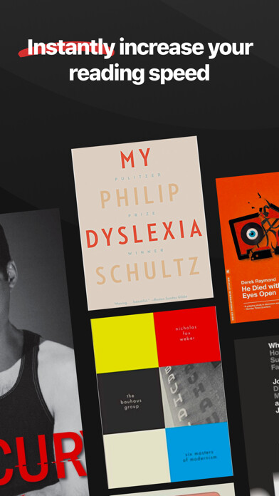 Emulate iPhone app Wordex - read books faster using MyAndroid