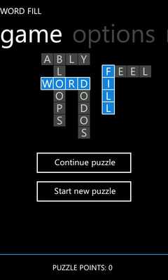 Emulate Android APK Word Fill Metro Free