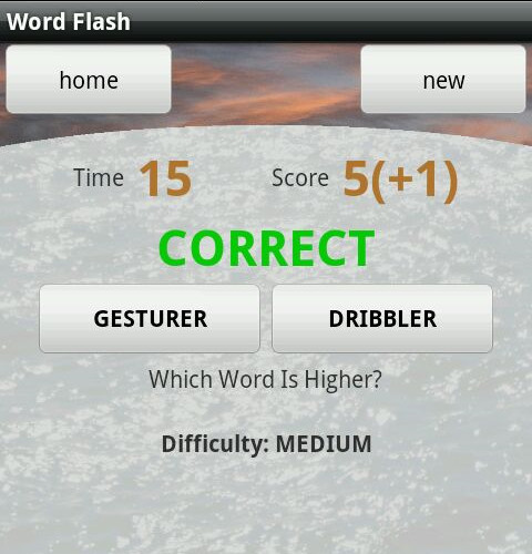 Run android online APK Word Flash from MyAndroid or emulate Word Flash using MyAndroid