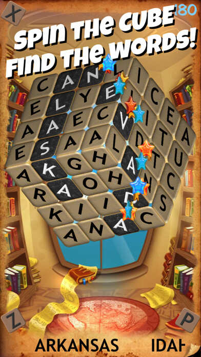 Emulate iPhone app Word Head - 3D using MyAndroid