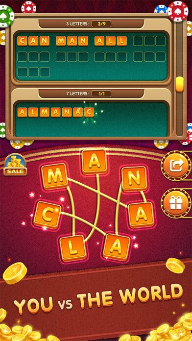 Emulate iPhone app Word Home ® Connect Letters using MyAndroid Emulate iPhone app Word Home ® Connect Letters using MyAndroid