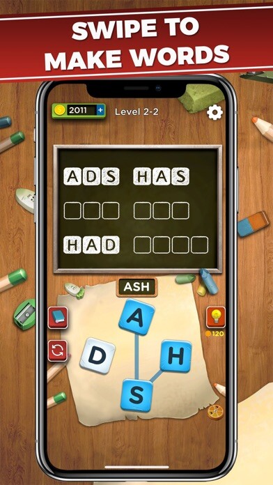 Emulate iPhone app Word Hunt - Word Collect using MyAndroid