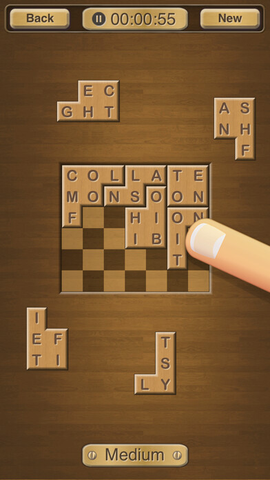 Emulate iPhone app Word Jigsaw! using MyAndroid Emulate iPhone app Word Jigsaw! using MyAndroid