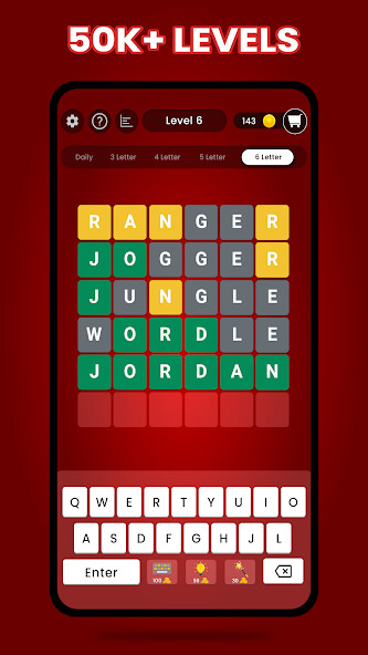 Run android online APK Wordleys Challenge- Guess Word from MyAndroid or emulate Wordleys Challenge- Guess Word using MyAndroid