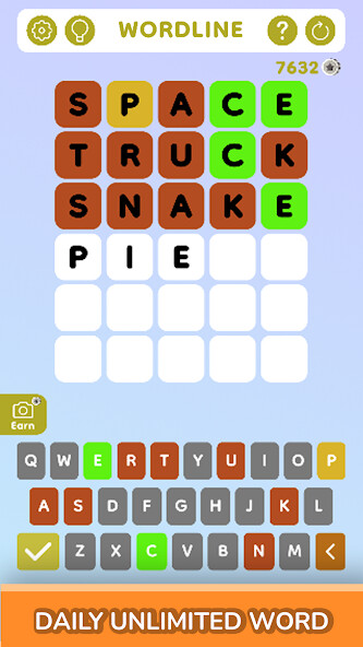 Run android online APK Wordline Puzzle - Unlimited from MyAndroid or emulate Wordline Puzzle - Unlimited using MyAndroid
