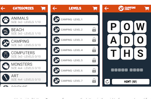Emulate Android APK Word Mania