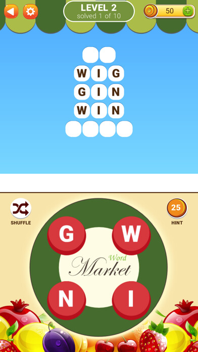 Emulate iPhone app Word Market 2 using MyAndroid Emulate iPhone app Word Market 2 using MyAndroid