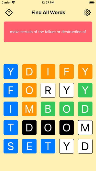 Emulate iPhone app Word Match Searching using MyAndroid Emulate iPhone app Word Match Searching using MyAndroid