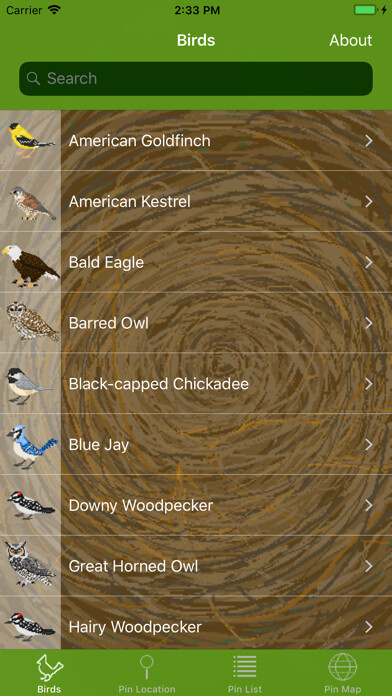 Emulate iPhone app Word of the Bird using MyAndroid