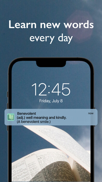Emulate iPhone app Word of the Day・New Vocabulary using MyAndroid Emulate iPhone app Word of the Day・New Vocabulary using MyAndroid