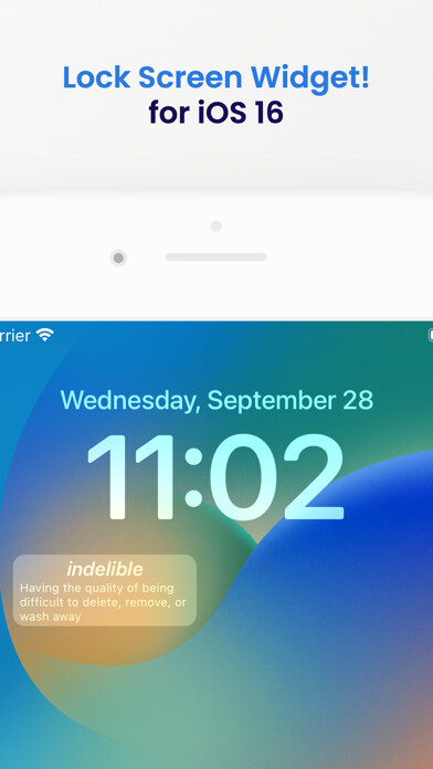 Emulate iPhone app Word of the Day Widgets using MyAndroid Emulate iPhone app Word of the Day Widgets using MyAndroid