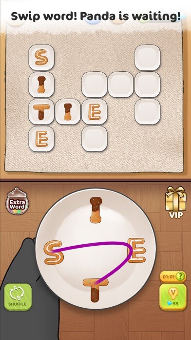 Emulate iPhone app Word Panda Cross using MyAndroid Emulate iPhone app Word Panda Cross using MyAndroid