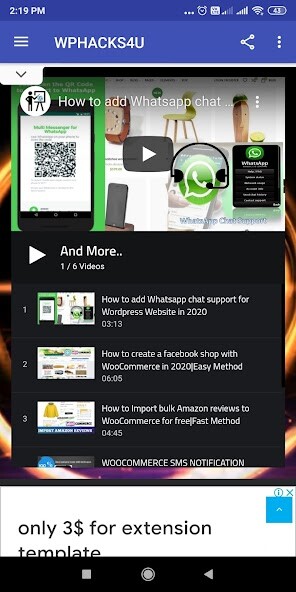 Run android online APK WordPress Tutorial for Beginners-wphacks4u from MyAndroid or emulate WordPress Tutorial for Beginners-wphacks4u using MyAndroid