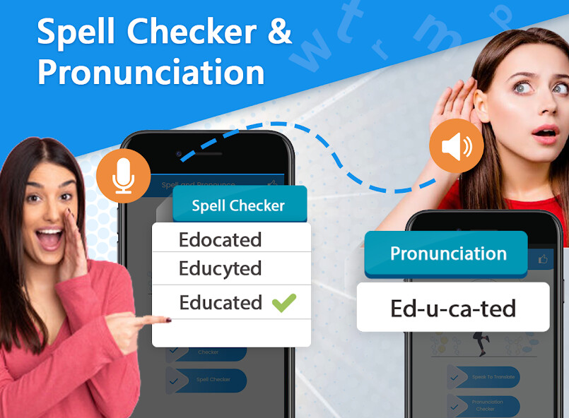 Run android online APK Word Pronunciation-Spell Check from MyAndroid or emulate Word Pronunciation-Spell Check using MyAndroid