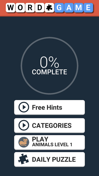 Emulate iPhone app Word Quiz Game - Guess & Search Riddle Picture using MyAndroid