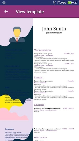 Run android online APK Word Resume Builder Pro from MyAndroid or emulate Word Resume Builder Pro using MyAndroid