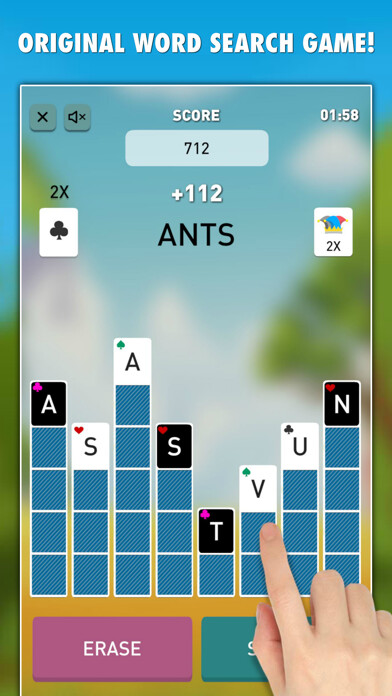 Emulate iPhone app Words & Cards PRO using MyAndroid