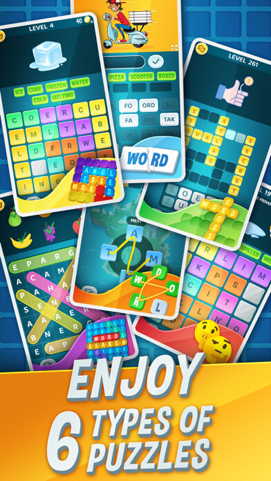 Emulate iPhone app Words Crush : word puzzle game using MyAndroid Emulate iPhone app Words Crush : word puzzle game using MyAndroid