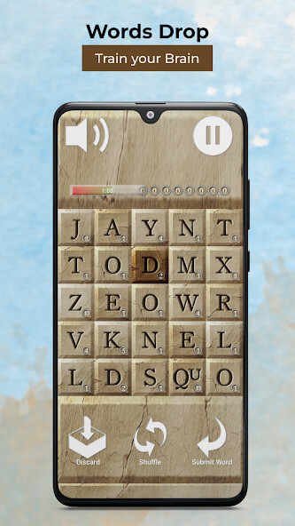 Run android online APK Words Drop - Letter/Word Tiles from MyAndroid or emulate Words Drop - Letter/Word Tiles using MyAndroid