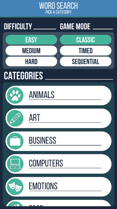 Emulate iPhone app Word Search Brain Puzzle using MyAndroid Emulate iPhone app Word Search Brain Puzzle using MyAndroid