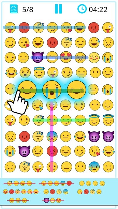 Emulate iPhone app Word Search Emoji edition using MyAndroid Emulate iPhone app Word Search Emoji edition using MyAndroid