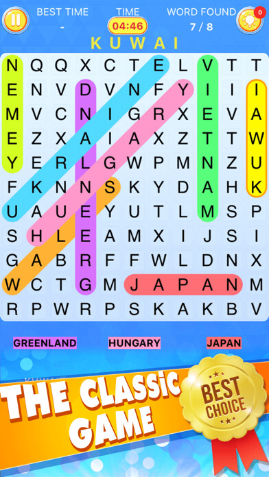 Emulate iPhone app Word Search - Find Hidden Words Live Mobile Puzzle App using MyAndroid Emulate iPhone app Word Search - Find Hidden Words Live Mobile Puzzle App using MyAndroid