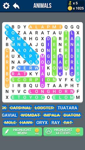 Run android online APK Word Search: Free word finder from MyAndroid or emulate Word Search: Free word finder using MyAndroid