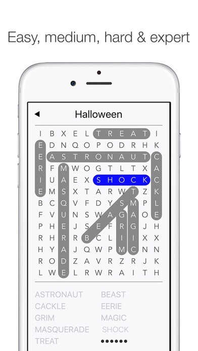 Emulate iPhone app Wordsearch Galore! using MyAndroid Emulate iPhone app Wordsearch Galore! using MyAndroid