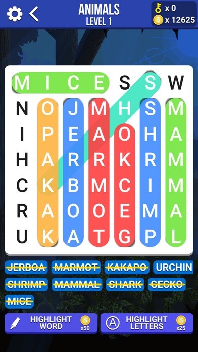 Emulate iPhone app Word Search in Aimless Letters using MyAndroid Emulate iPhone app Word Search in Aimless Letters using MyAndroid