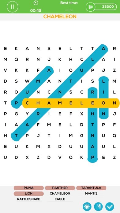 Emulate iPhone app Word Search Puzzle Game FREE using MyAndroid Emulate iPhone app Word Search Puzzle Game FREE using MyAndroid