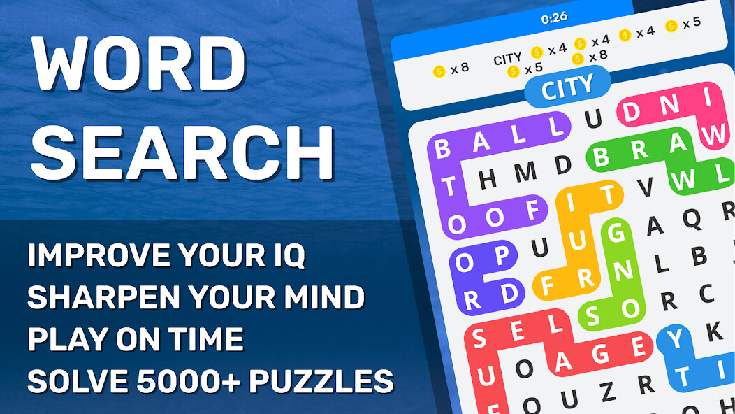 Run android online APK Word Search Puzzle Game from MyAndroid or emulate Word Search Puzzle Game using MyAndroid