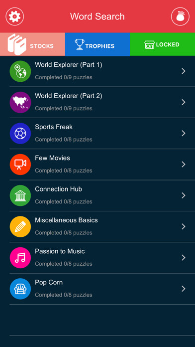 Emulate iPhone app Word Search Unlimited Fun using MyAndroid