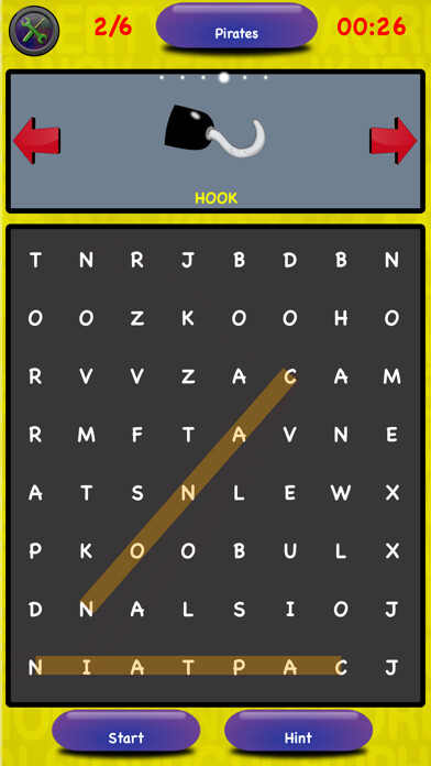 Emulate iPhone app Word Search with pictures Lite using MyAndroid Emulate iPhone app Word Search with pictures Lite using MyAndroid