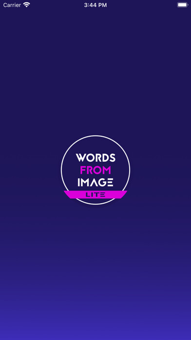 Emulate iPhone app WordsFromImage Lite using MyAndroid Emulate iPhone app WordsFromImage Lite using MyAndroid