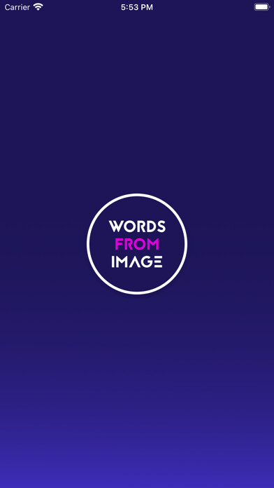 Emulate iPhone app WordsFromImage using MyAndroid Emulate iPhone app WordsFromImage using MyAndroid